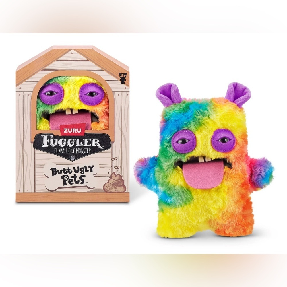 Fuggler Butt Ugly Pets 9” Cheeky Chonky Guinea Pig Funny Ugly Monster Plush ZURU
